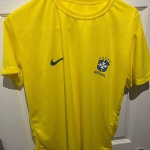 Nike Brazil Soccer Jersey - Yellow